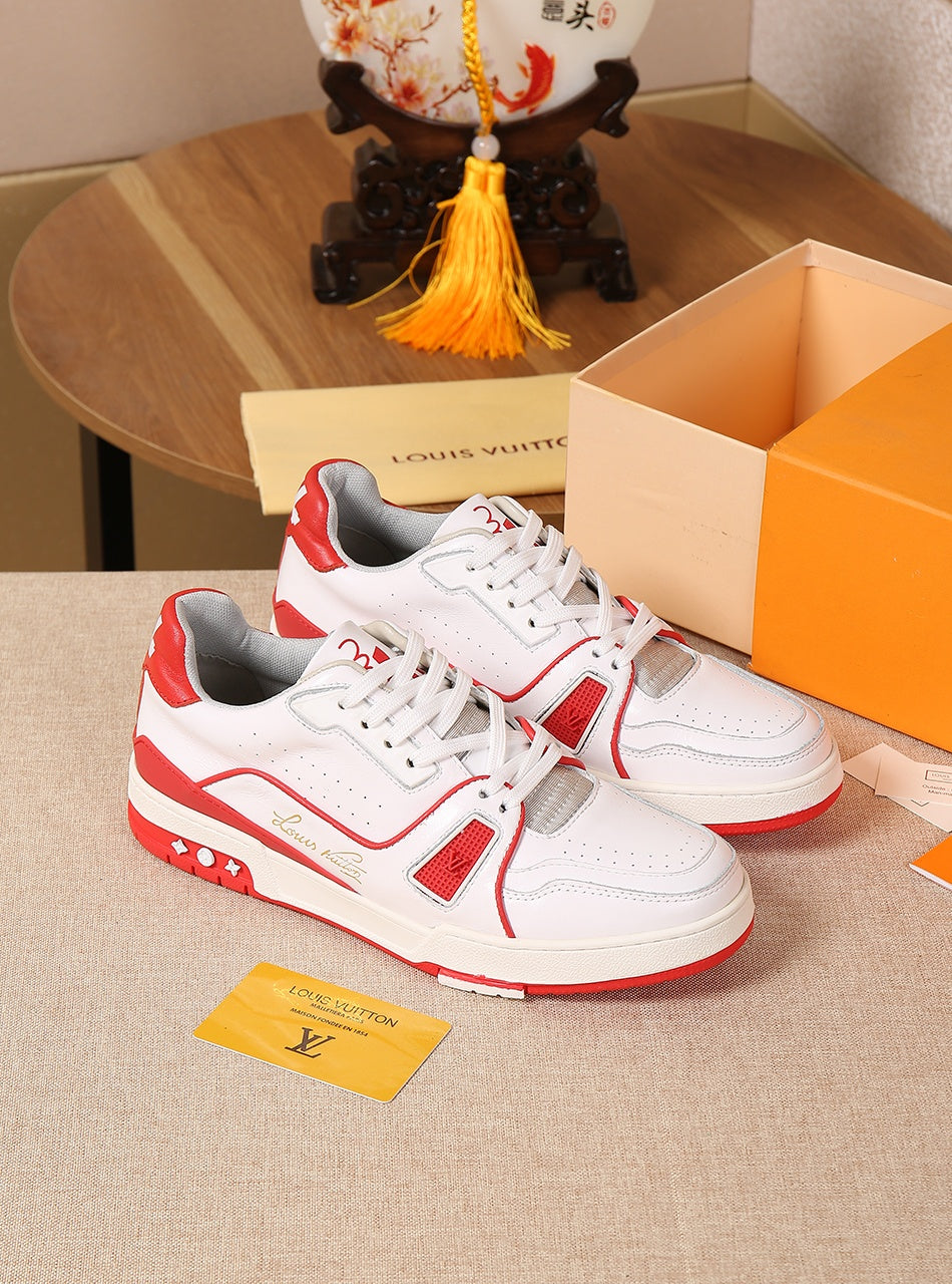GLM - LUV SurfaGLM In GLMnogram Red White Sneaker