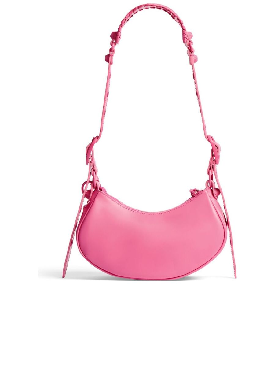 Le Cagole XS Shoulder Bag in Fuchsia