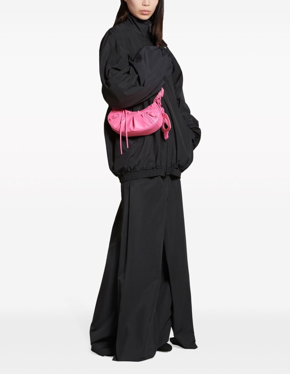 BUBBLEGUM PINK LE CAGOLE XS BAG