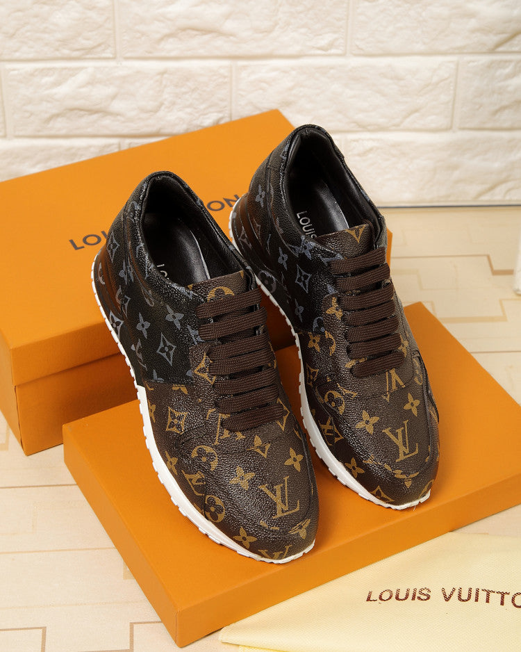 GLM - LUV GLMnogram Denim Brown Sneaker