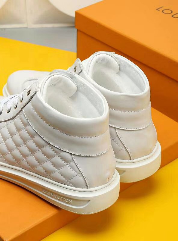 GLM - LUV HIgh Top Metal White Sneaker