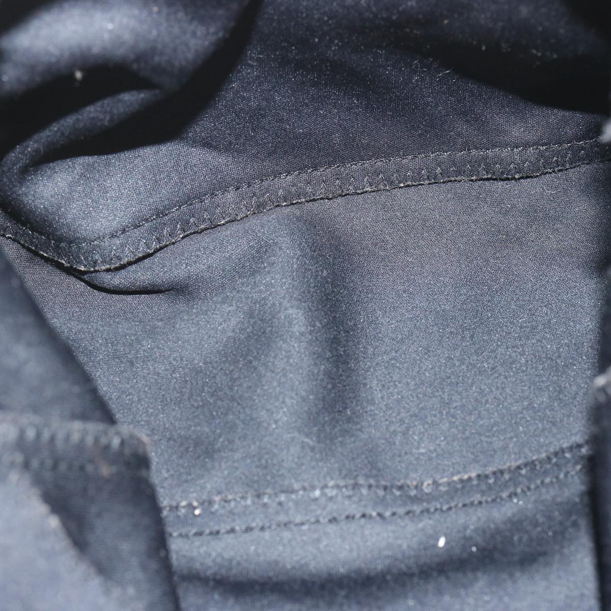 FENDI Hand Bag Nylon Black 67349
