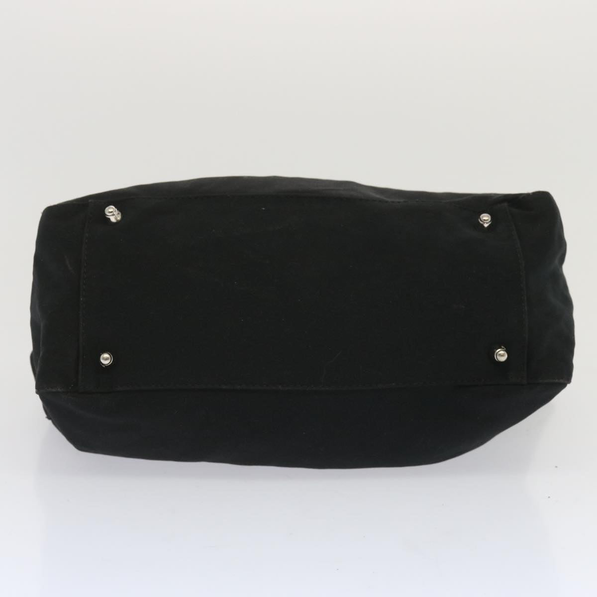 FENDI Hand Bag Nylon Black 67349