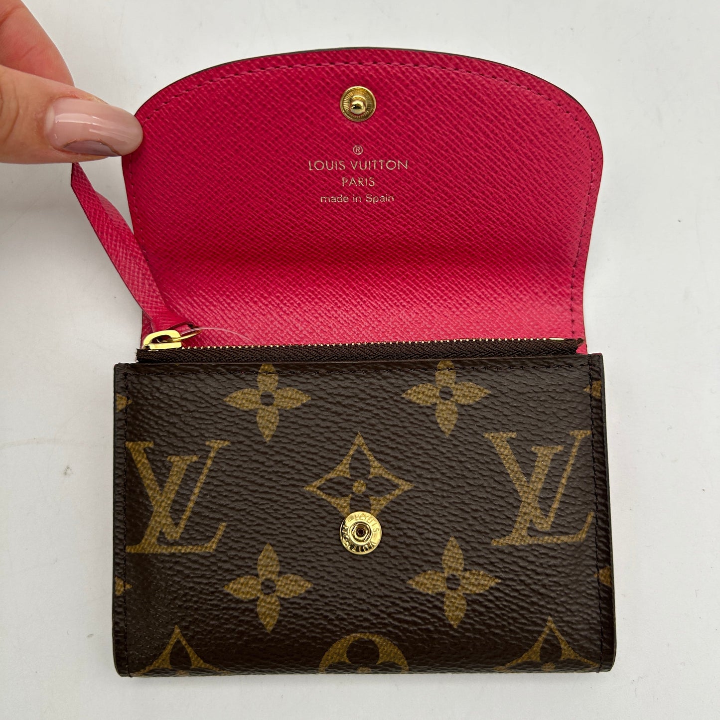 Louis Vuitton Rosalie Brown Monogram Coin Purse