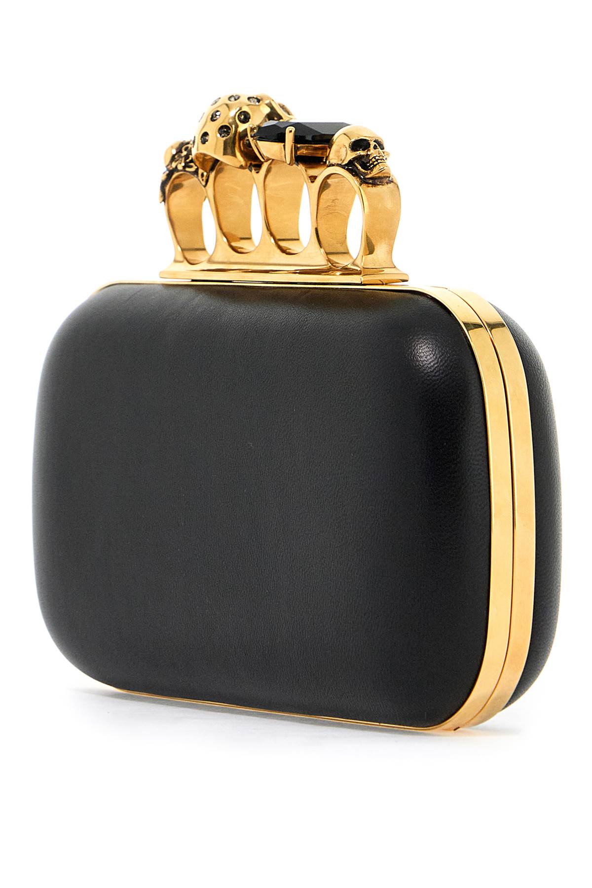 Alexander Mcqueen Chain Clutch With Knuckle Women