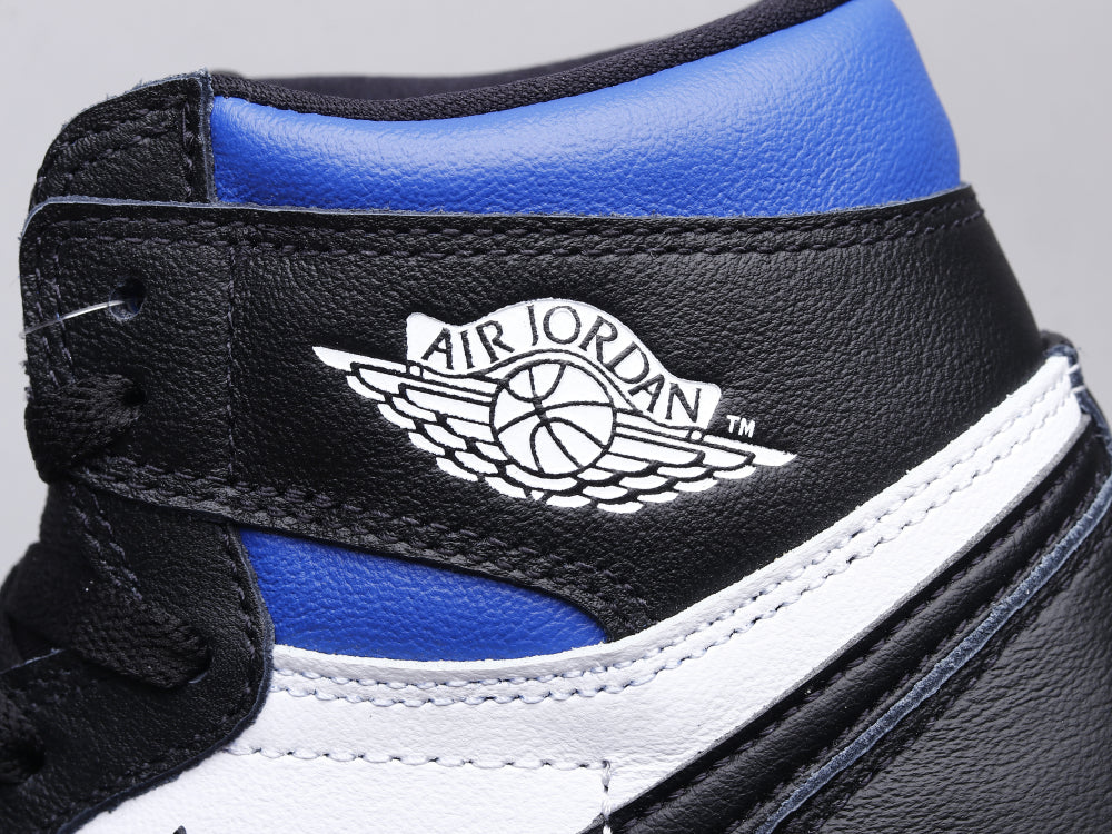 GLM - AJ1 black and blue toe
