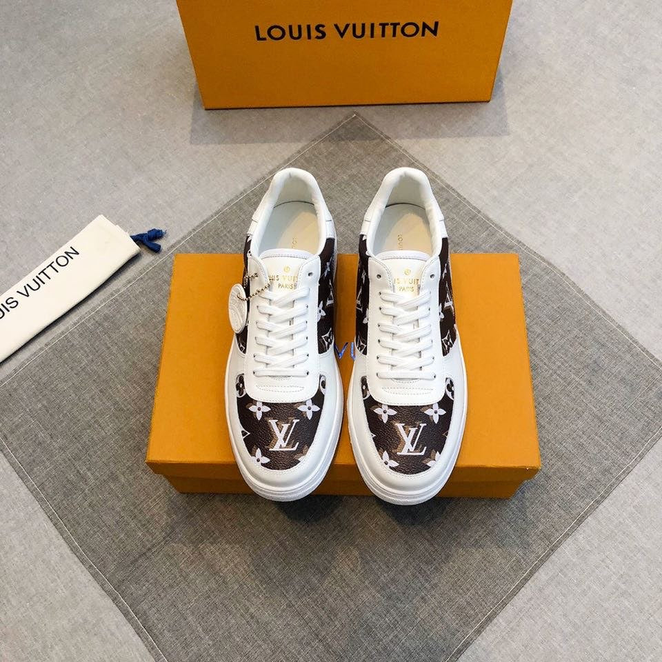 GLM - LUV Casual Low White Brown Sneaker