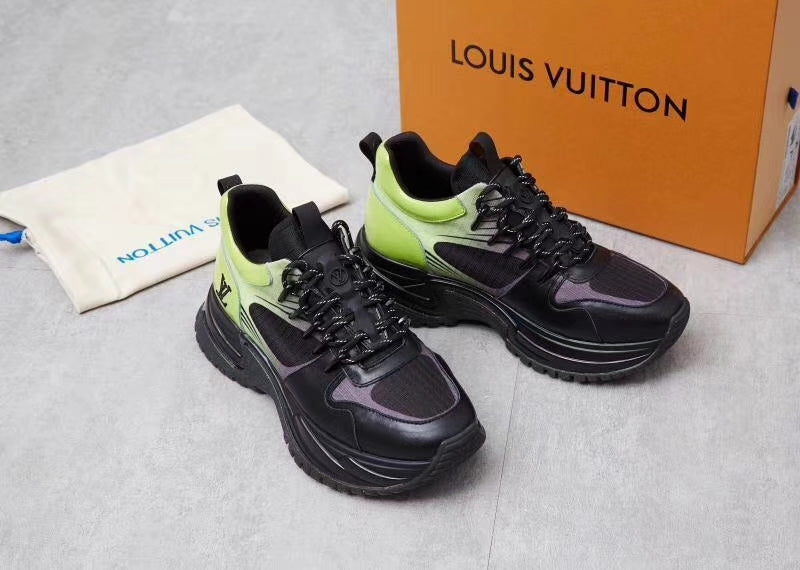 GLM - LUV Run Away Green Black Sneaker