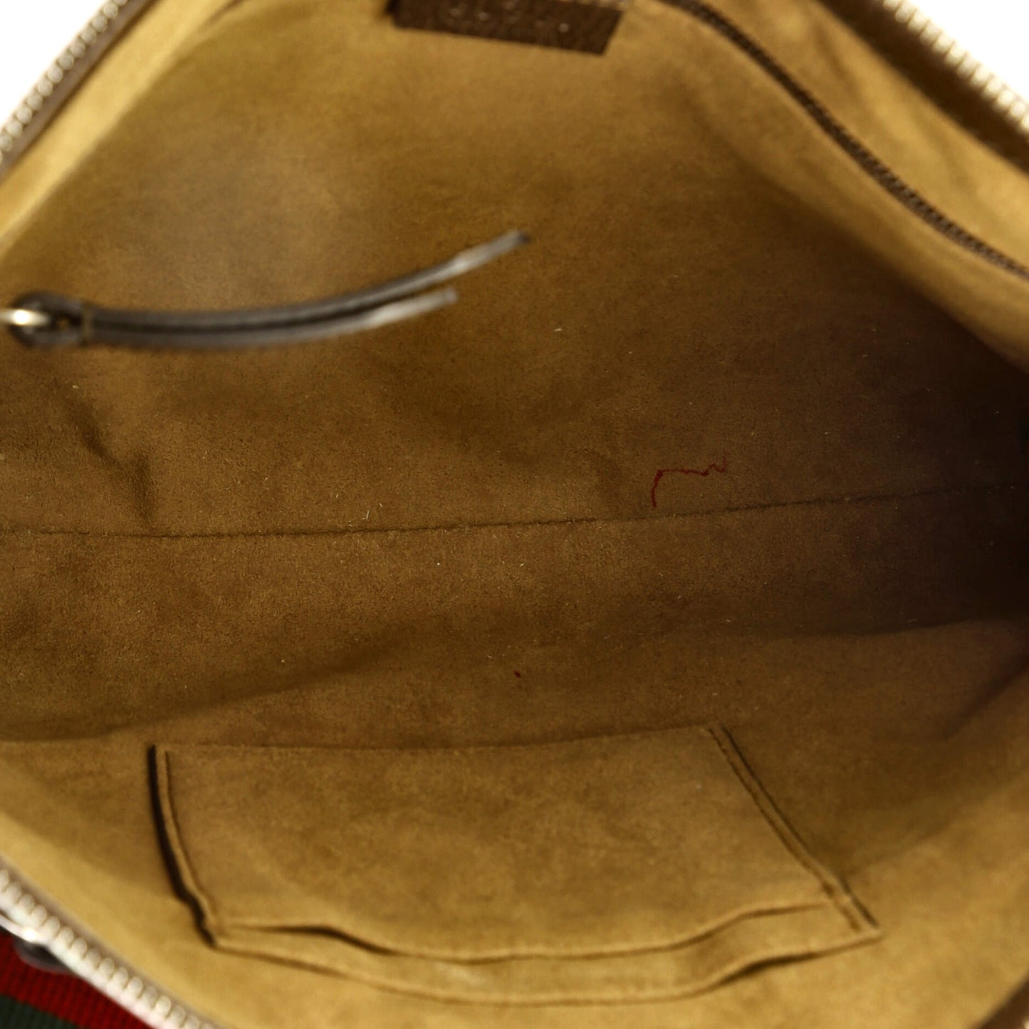 Front Zip Messenger Tian Print GG Coated Canvas Medium