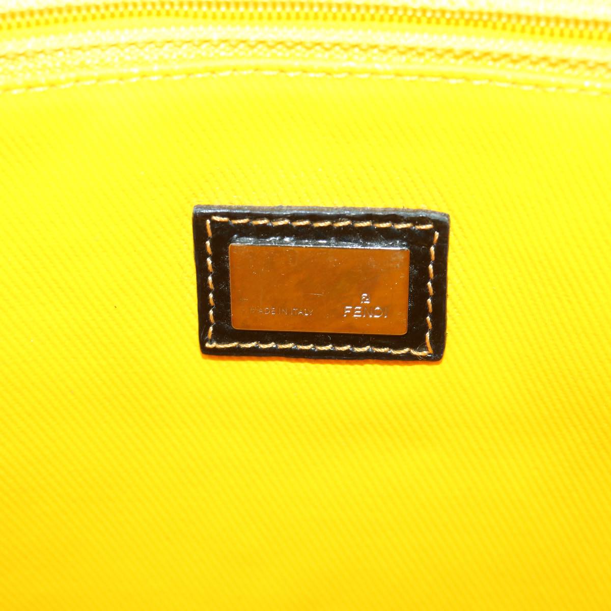 FENDI Zucca Canvas Tote Bag Brown 68069