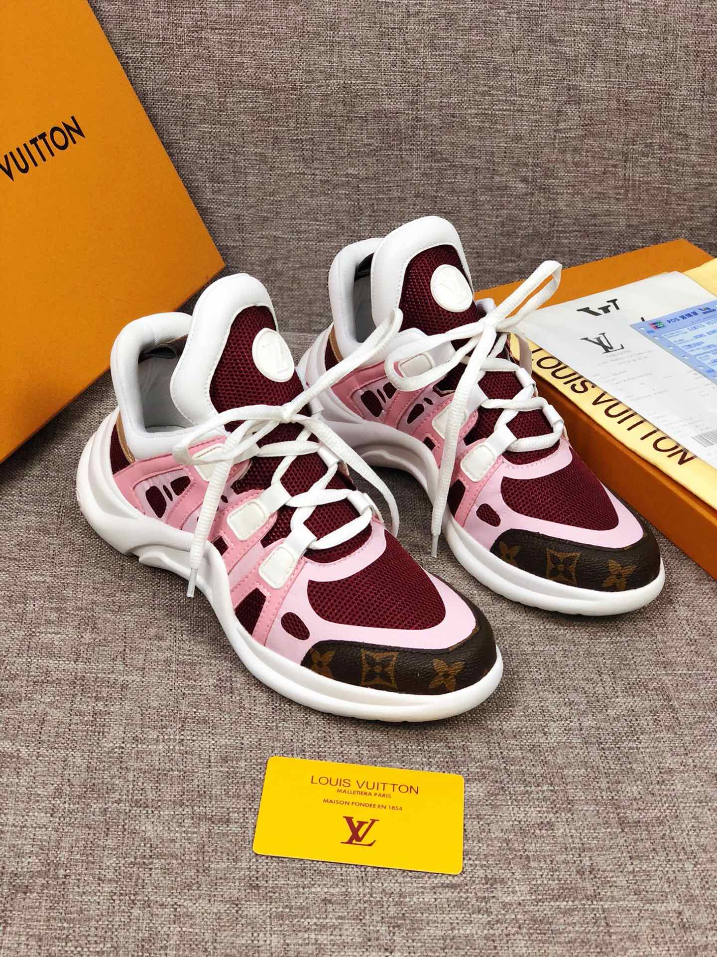 GLM - LUV Archlight Pink Brown Sneaker
