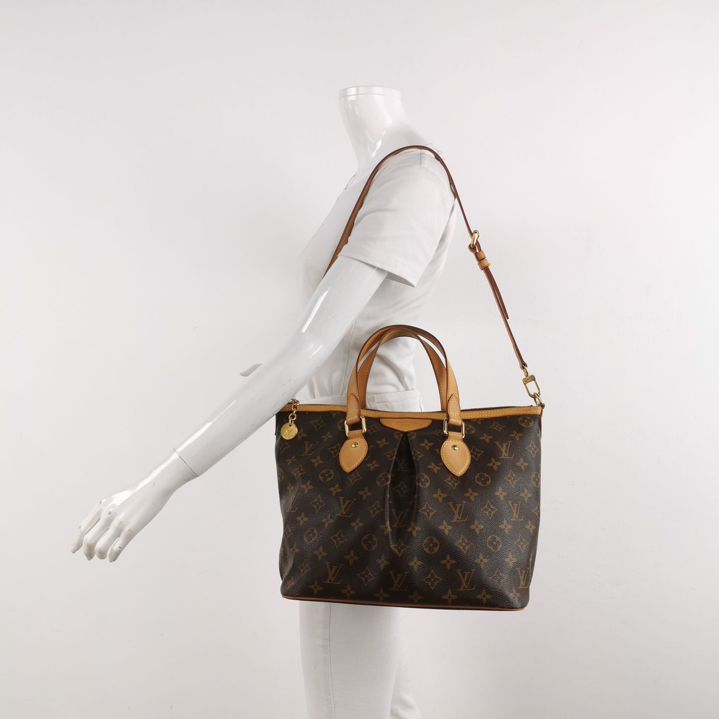Preloved Louis Vuitton Palermo PM Monogram Canvas Shoulder Bag 250528781212292