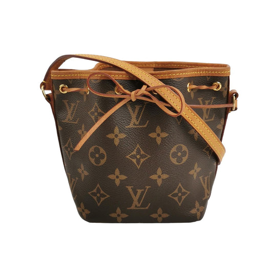 Preloved Louis Vuitton NOE Nano Monogram Drawstring Crossbody Bag 250518781197788
