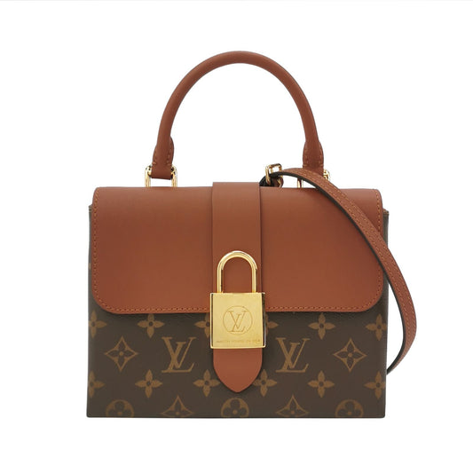 Preloved Louis Vuitton Locky BB Leather Monogram Lock Crossbody Bag 250402781132187
