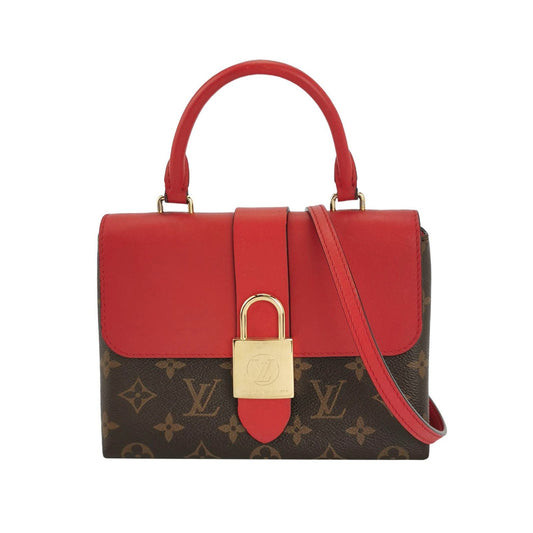 Preloved Louis Vuitton Locky BB Leather Monogram Lock Top Shoulder Bag 250528781211942