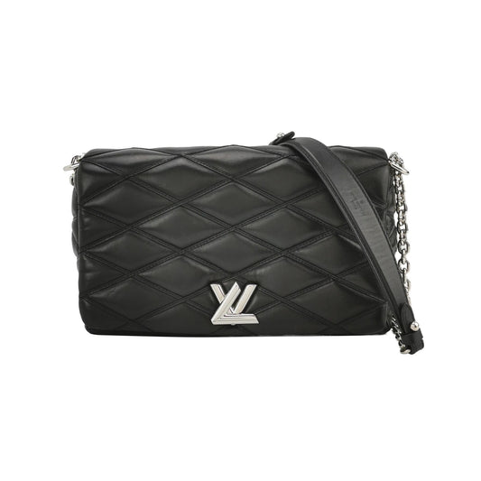 Preloved Louis Vuitton Go-14 Medium Lambskin Shoulder Bag 250527781210681