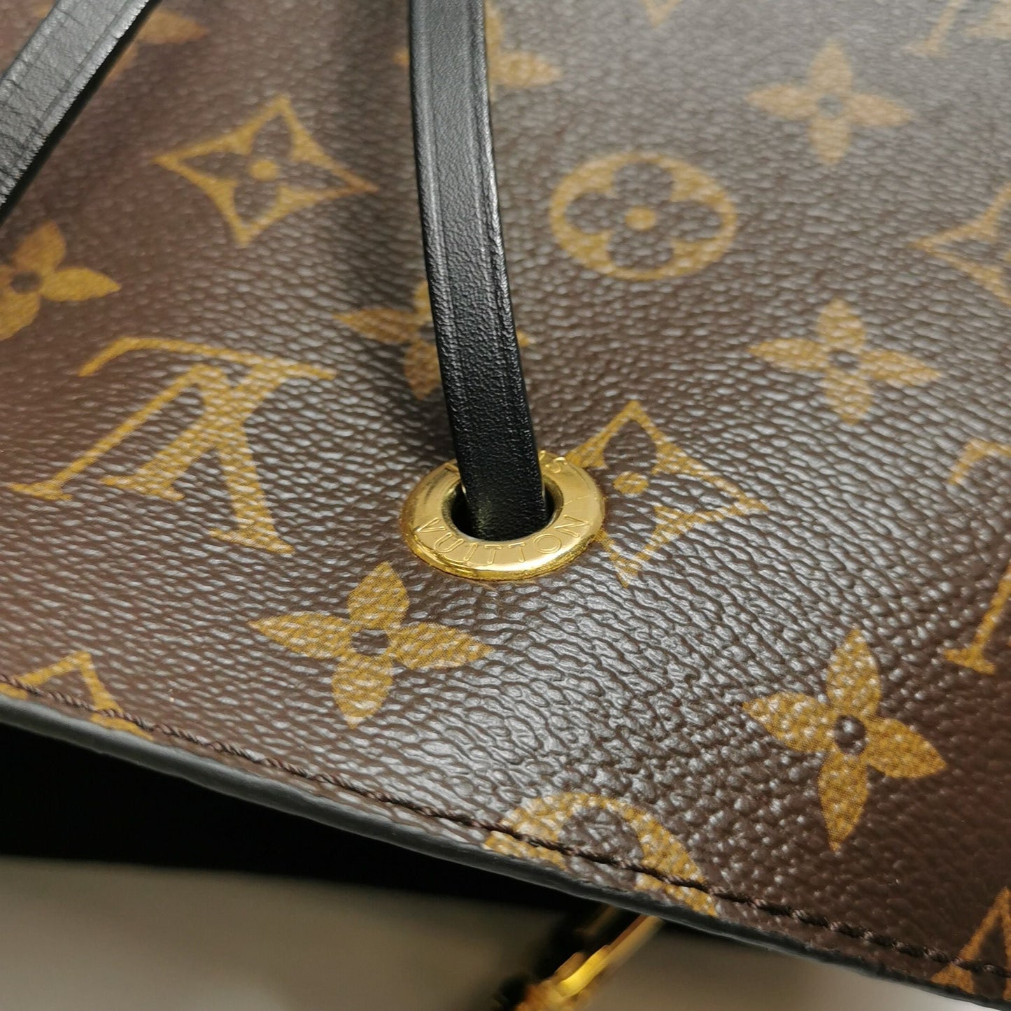 Preloved Louis Vuitton NÃƒâ€°ONOÃƒâ€° Medium Monogram Canvas Drawstring Shoulder Bag 057853100144