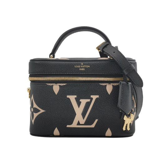 Preloved Louis Vuitton Vanity Makeup Case Small Monogram Canvas Shoulder Bag Crossbody Bag with Chip 250528781211566