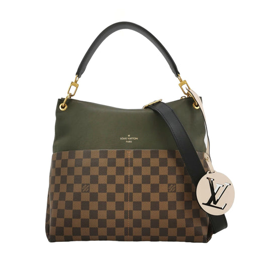 Preloved Louis Vuitton Maida Leather Checkerboard Logo Shoulder Bag Crossbody Bag 250511781187443