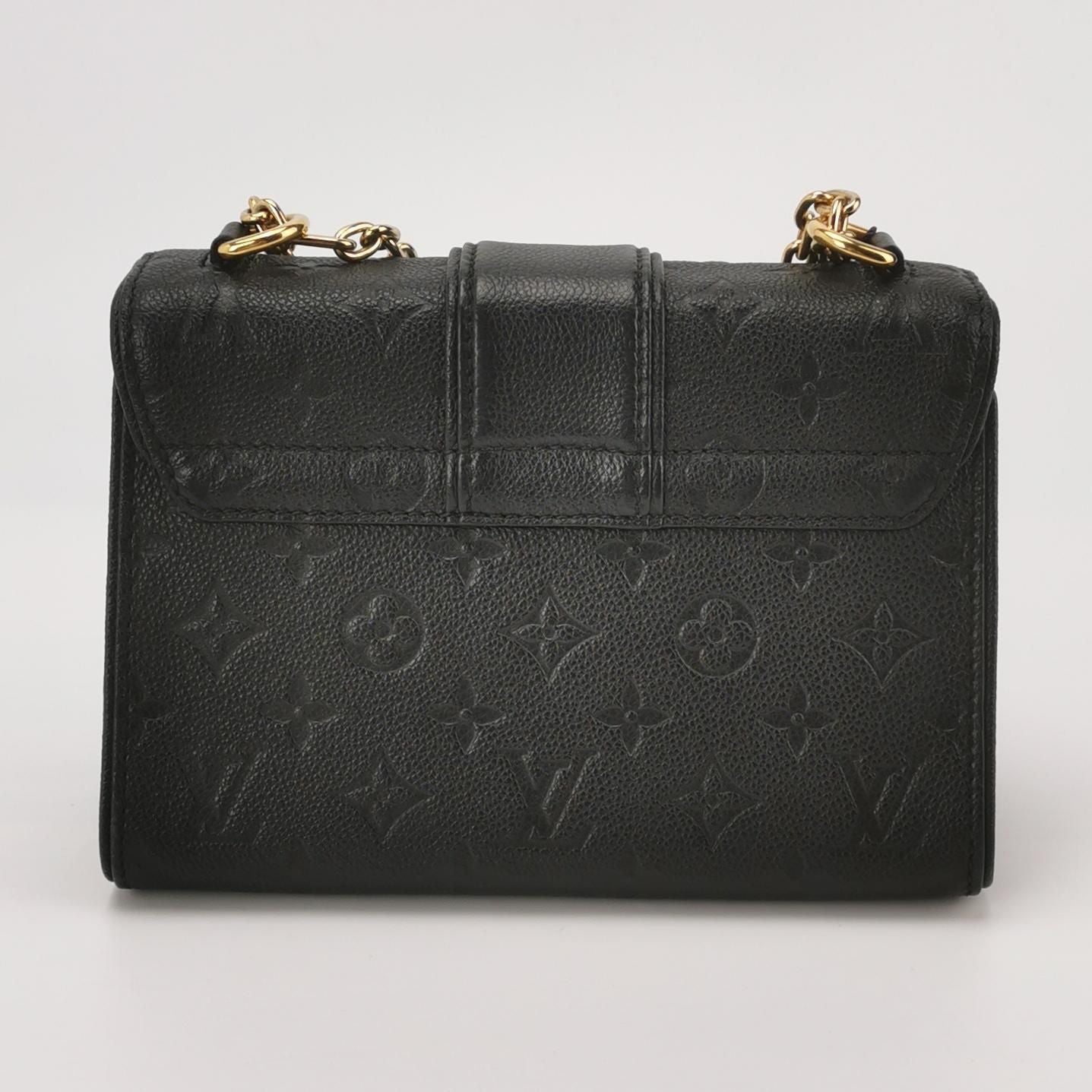 Preloved Louis Vuitton Saint Sulpice Leather Shoulder Bag 250604781222541
