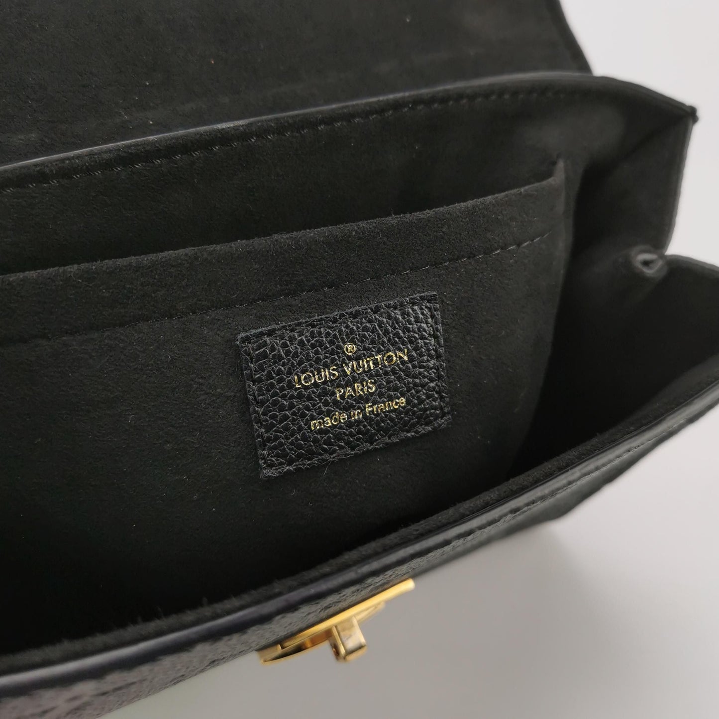 Preloved Louis Vuitton Saint Sulpice Leather Shoulder Bag 250604781222541