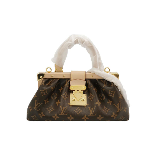 Preloved Louis Vuitton Clutch Box Medium Monogram Shoulder Bag with Chip 250603781221026