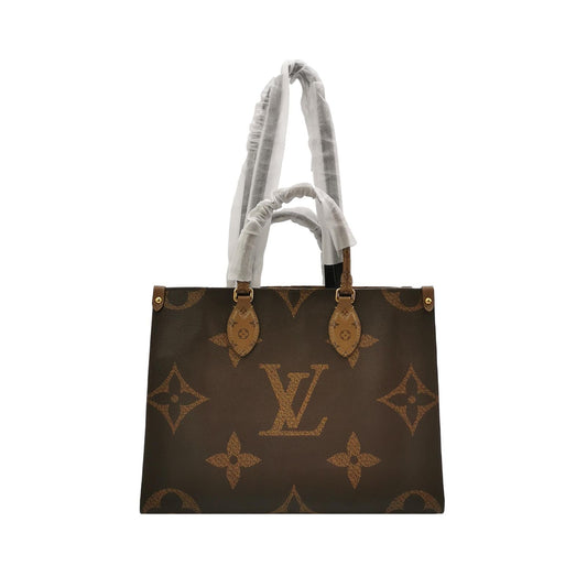Preloved Louis Vuitton Onthego Medium Gaint Monogram Shoulder Bag Microchip 250603781221023