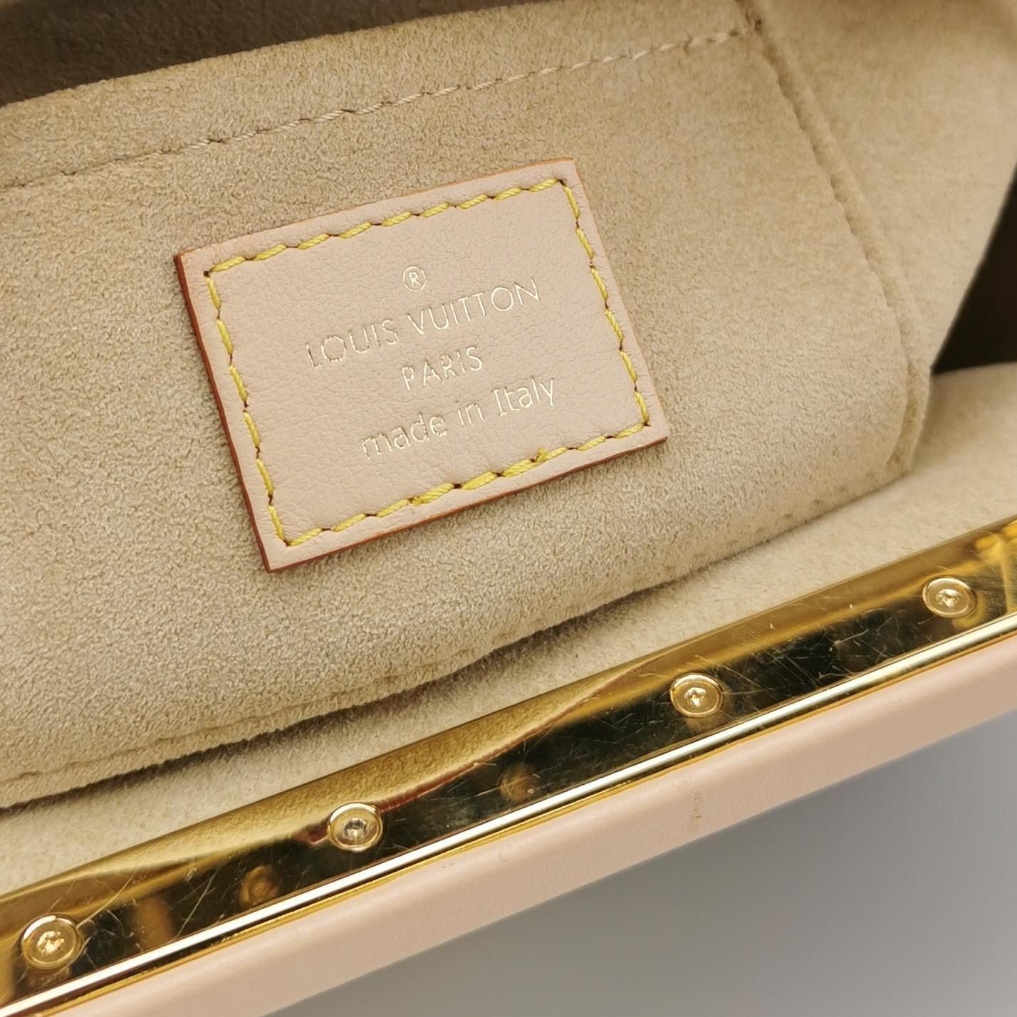 Preloved Louis Vuitton Clutch Box Medium Monogram Shoulder Bag with Chip 250603781221026