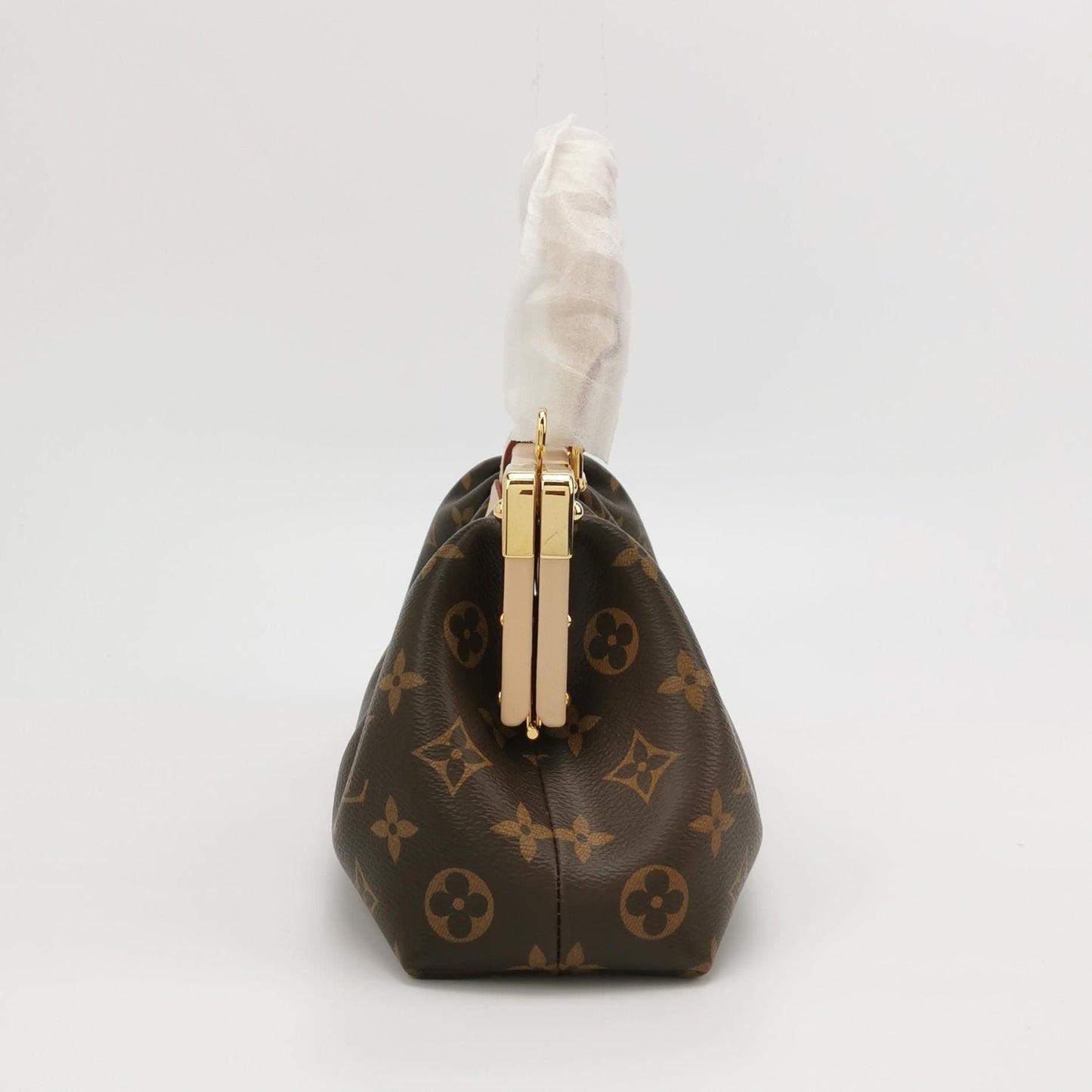 Preloved Louis Vuitton Clutch Box Medium Monogram Shoulder Bag with Chip 250603781221026