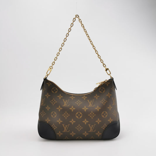 Preloved Louis Vuitton Boulogne Monogram Shoulder Bag with Chip 250603781220917
