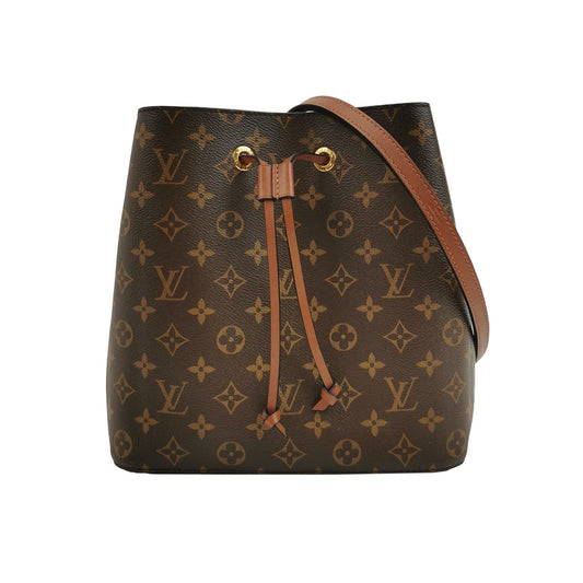 Preloved Louis Vuitton NÃ‰ONOÃ‰ Medium Monogram Canvas Drawstring Shoulder Bag with Chip 250602781218534