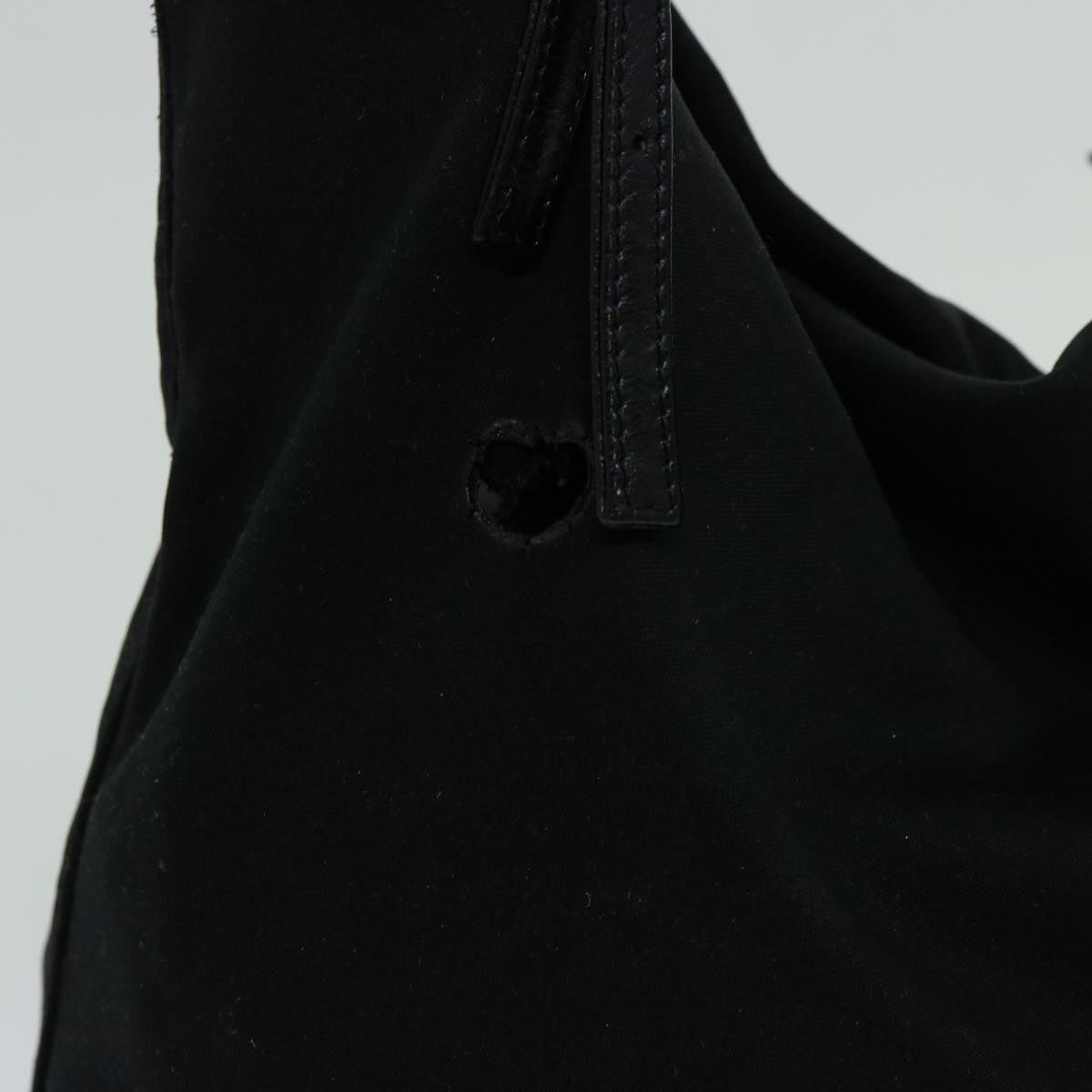 FENDI Shoulder Bag Nylon Black 68890