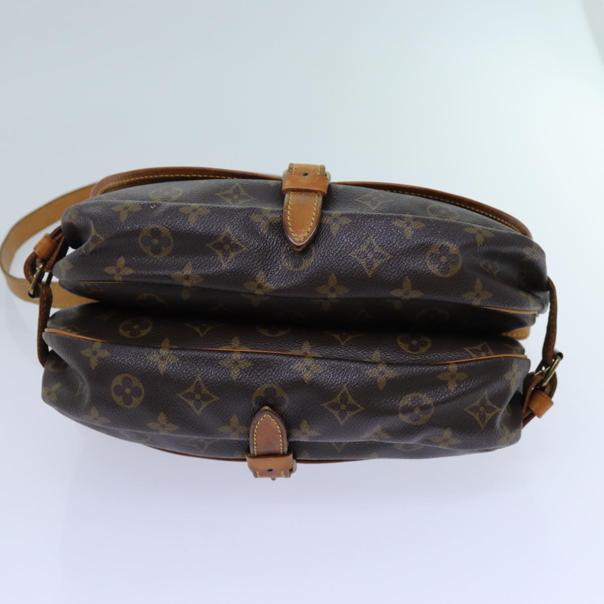 LOUIS VUITTON Monogram Saumur 30 Shoulder Bag M42256 LV 68910