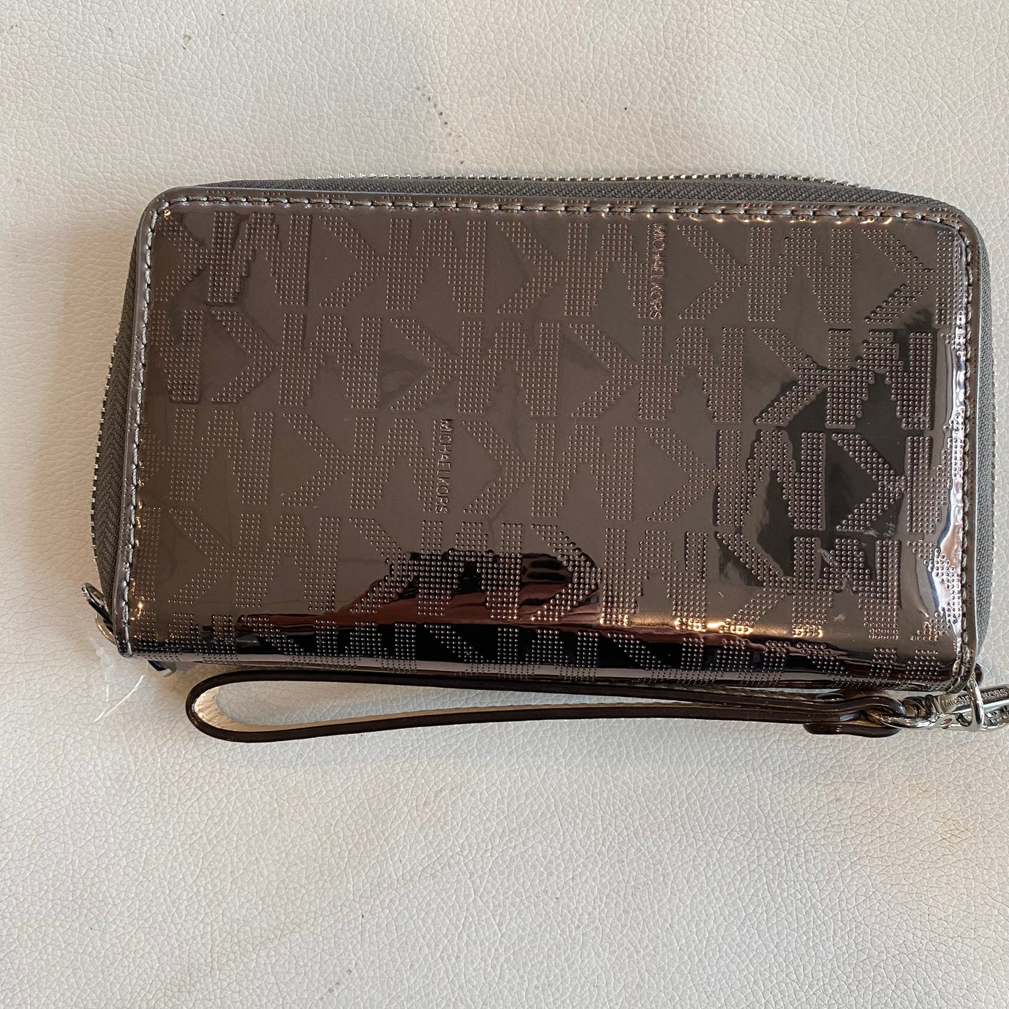 MICHAEL KORS Chrome Wallet NWOT
