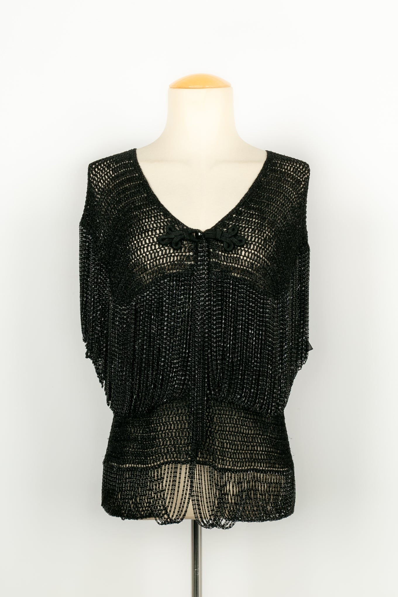 Haut noir Azzaro