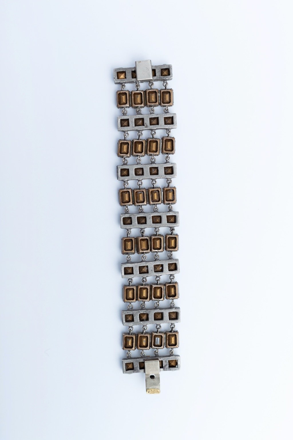 Bracelet argentÃ© Chanel (AttribuÃ© Ã )