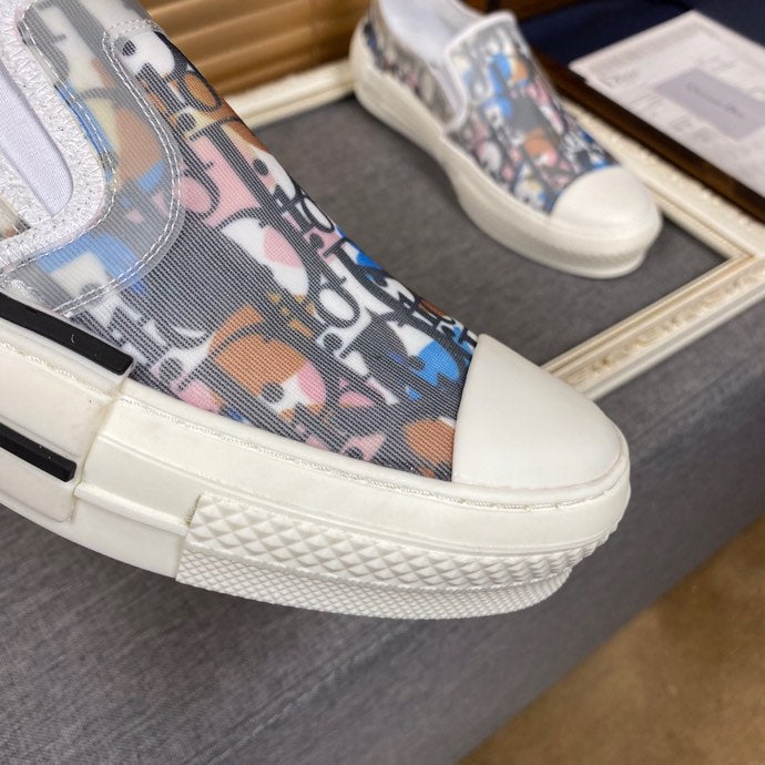GLM - DIR B23 Slip MultiColor And White LOW-TOP SNEAKER