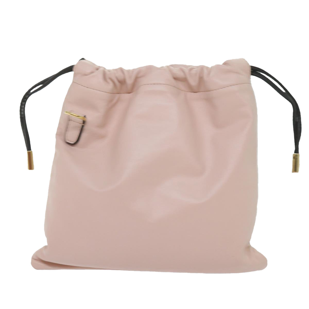 FENDI Purse Shoulder Bag Leather Beige 69042A