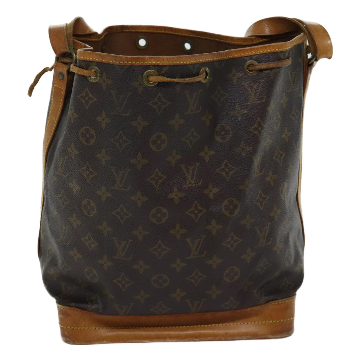 LOUIS VUITTON Monogram Noe Shoulder Bag M42224 LV 69427