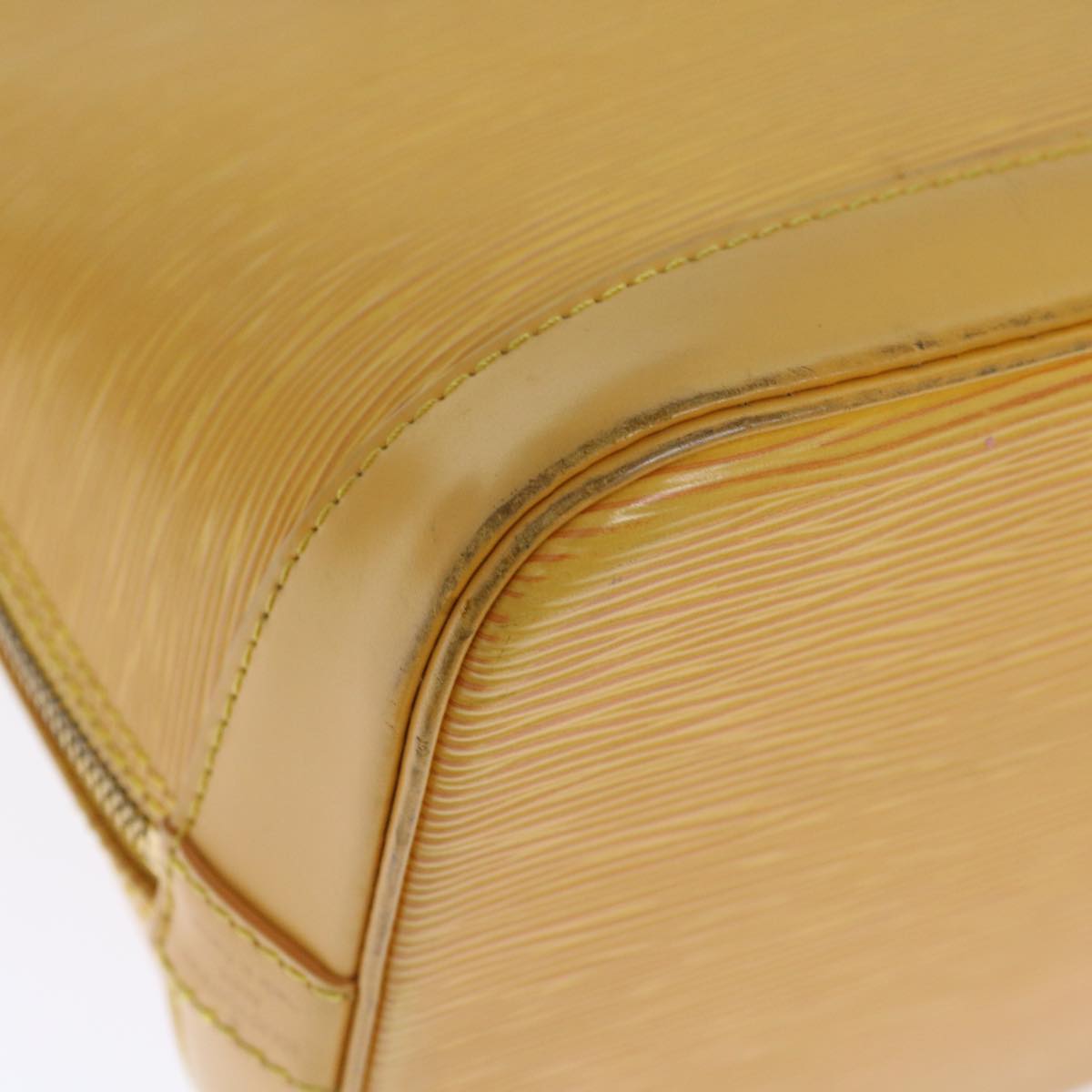 LOUIS VUITTON Epi Alma Hand Bag Tassili Yellow M52149 LV 69598