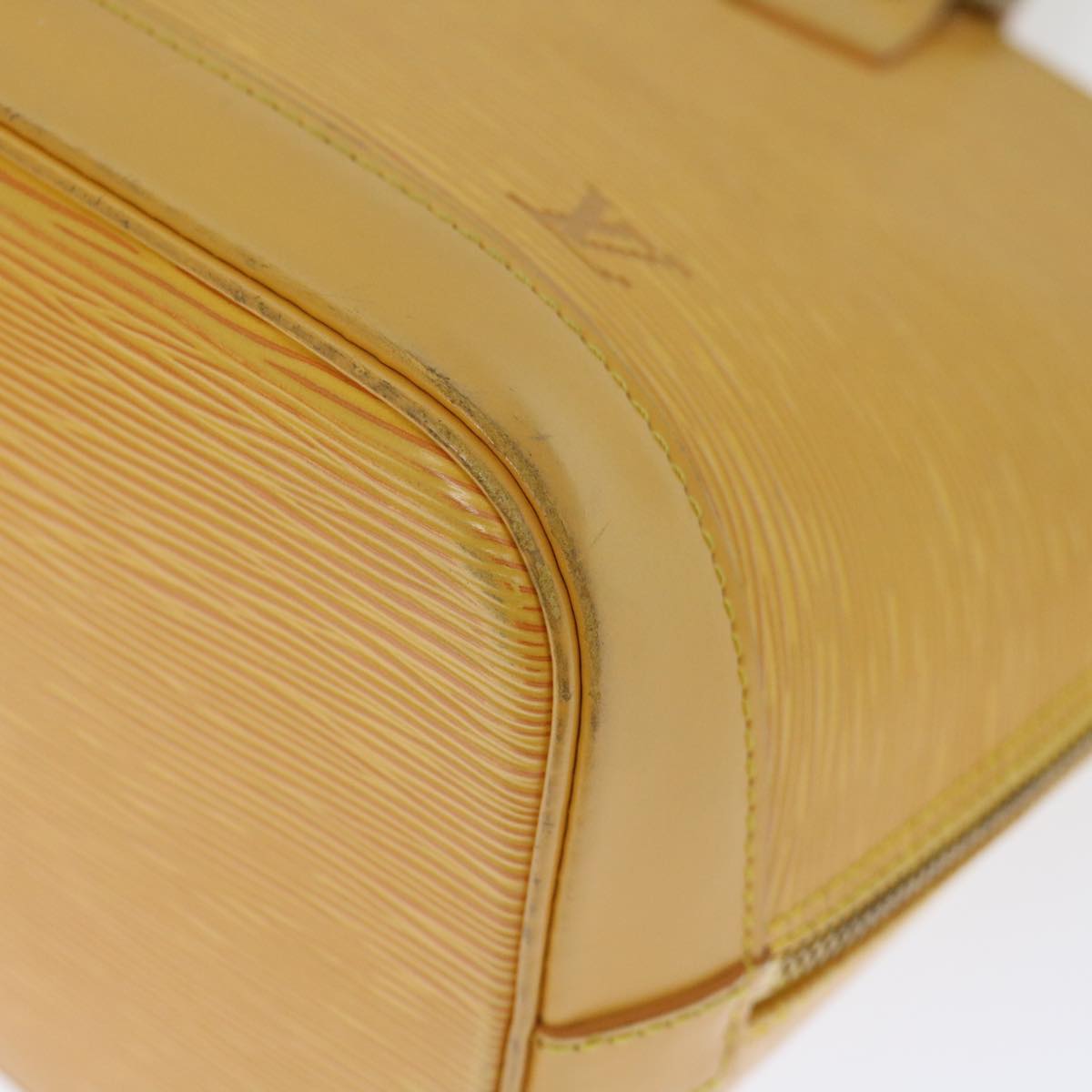 LOUIS VUITTON Epi Alma Hand Bag Tassili Yellow M52149 LV 69598