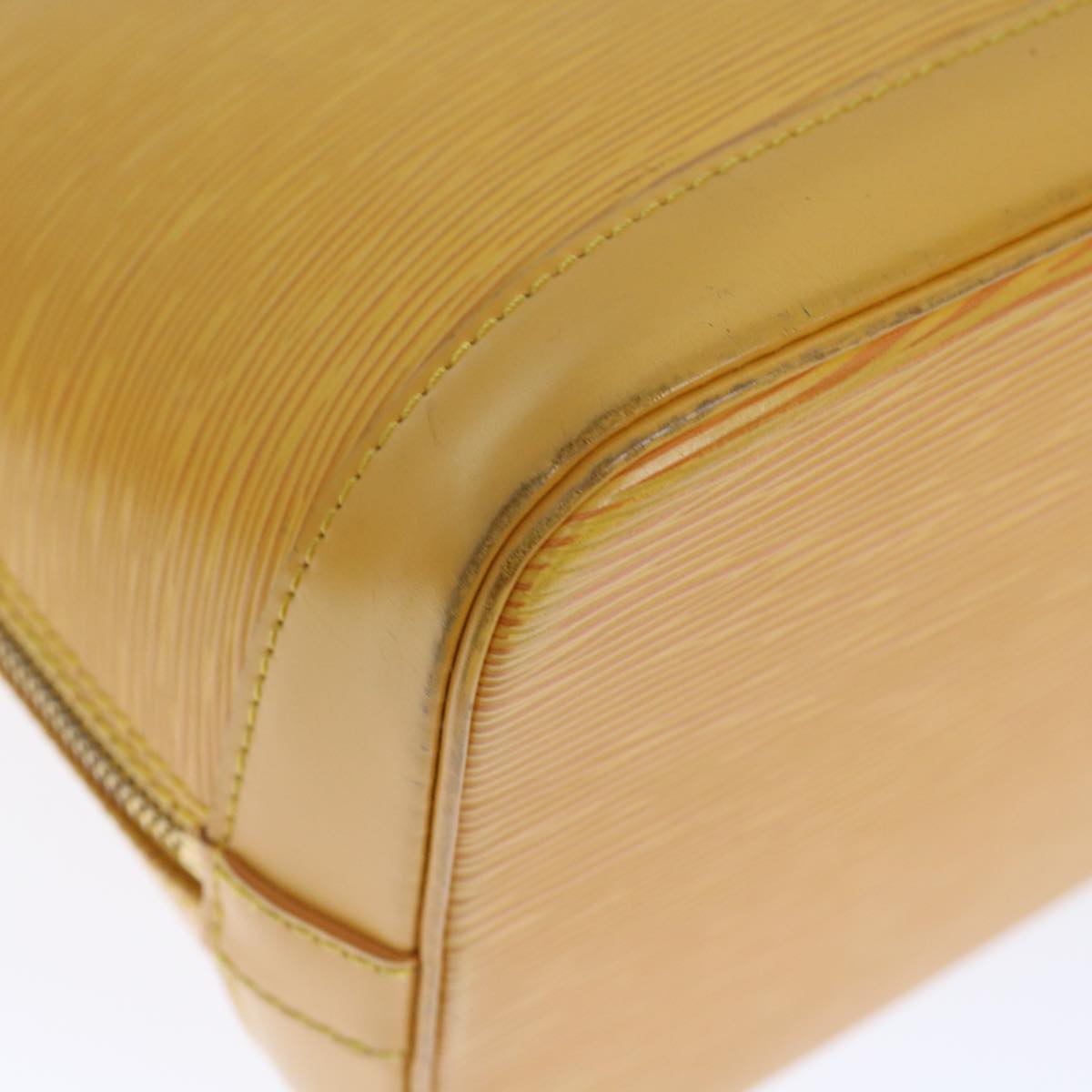 LOUIS VUITTON Epi Alma Hand Bag Tassili Yellow M52149 LV 69598