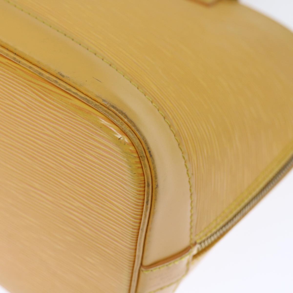 LOUIS VUITTON Epi Alma Hand Bag Tassili Yellow M52149 LV 69598