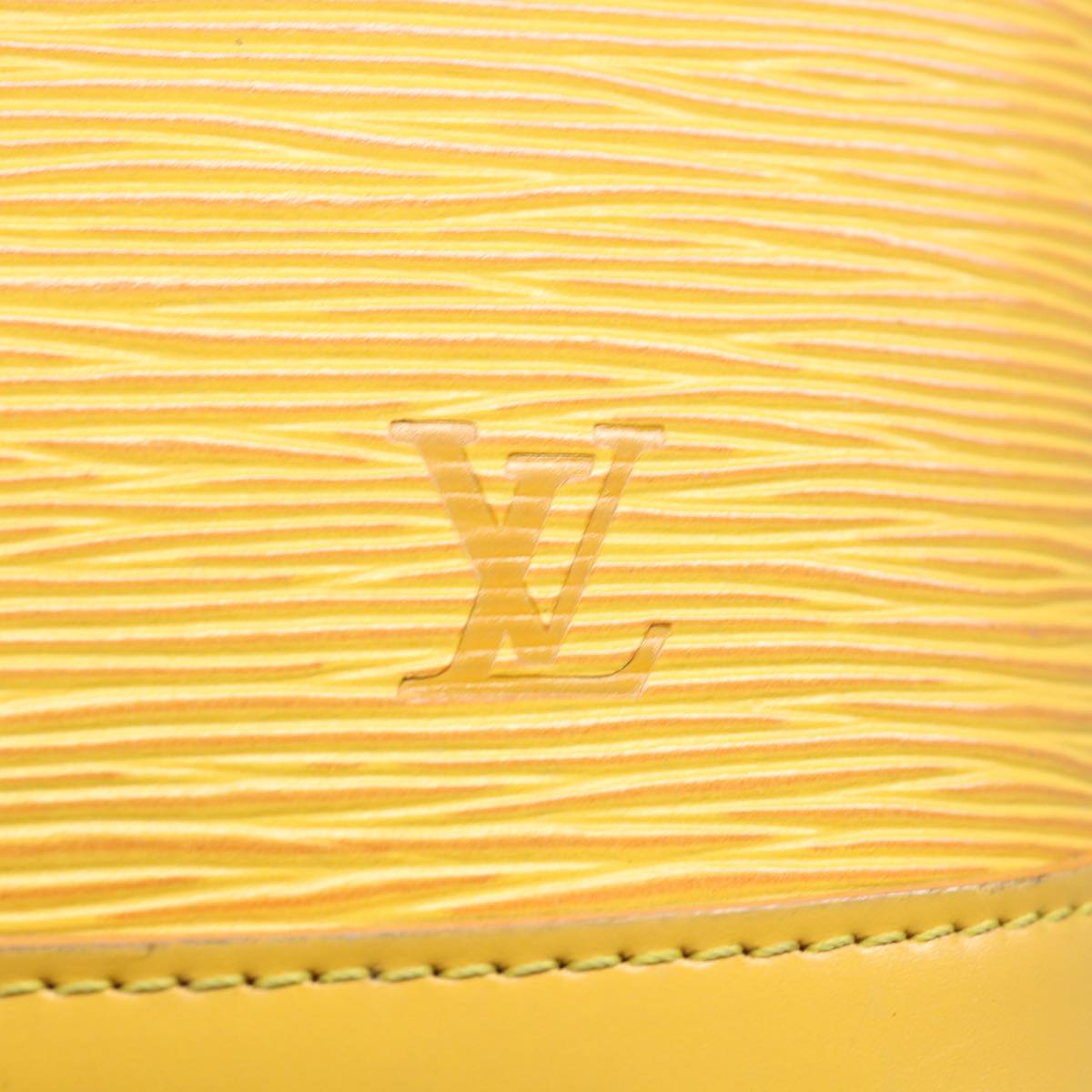 LOUIS VUITTON Epi Alma Hand Bag Tassili Yellow M52149 LV 69598