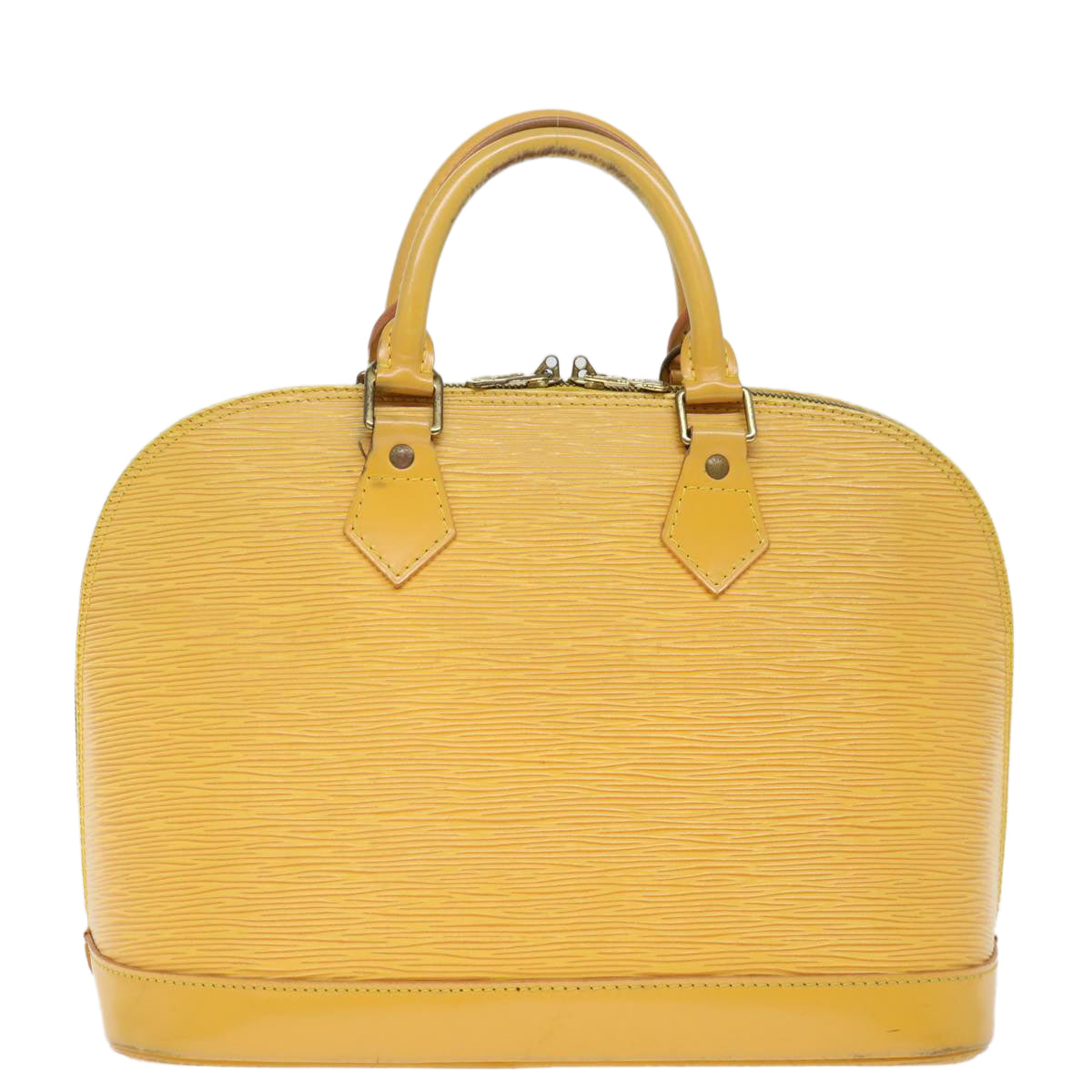 LOUIS VUITTON Epi Alma Hand Bag Tassili Yellow M52149 LV 69598