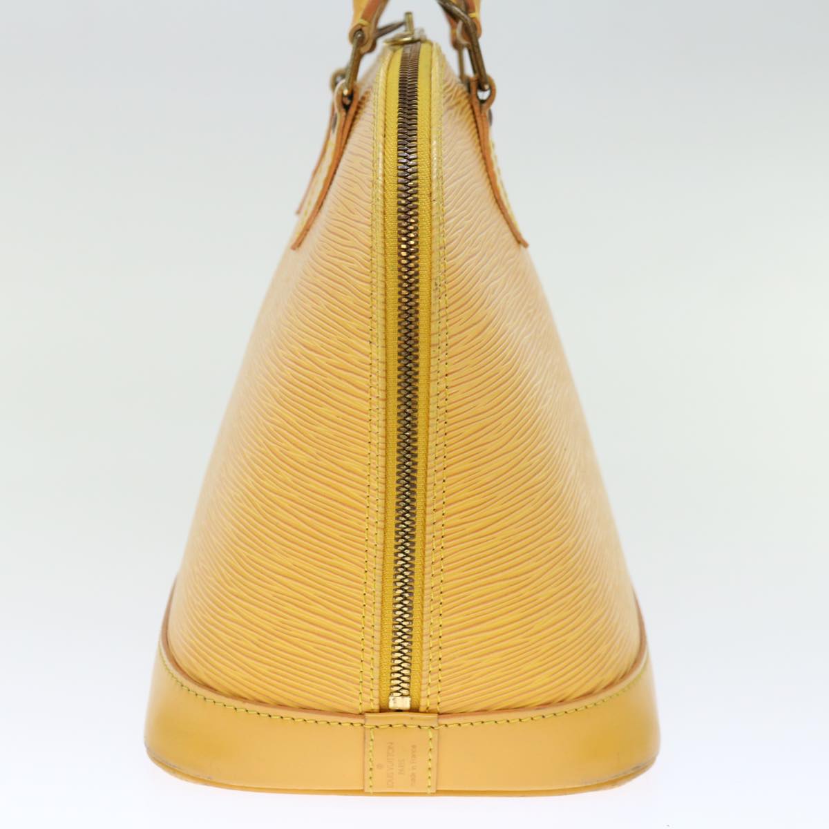 LOUIS VUITTON Epi Alma Hand Bag Tassili Yellow M52149 LV 69598