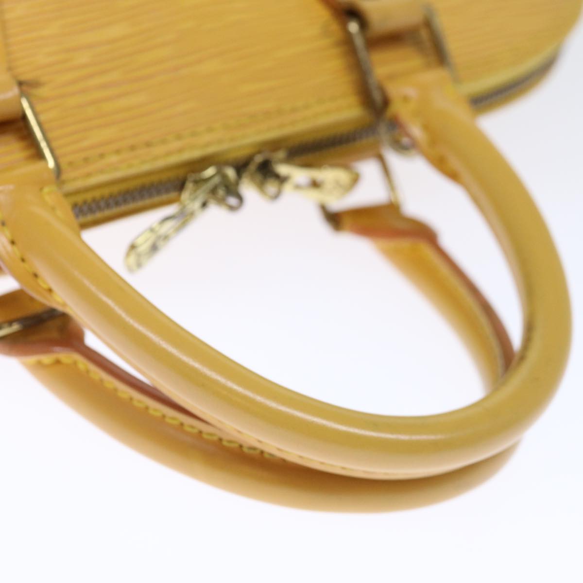 LOUIS VUITTON Epi Alma Hand Bag Tassili Yellow M52149 LV 69598