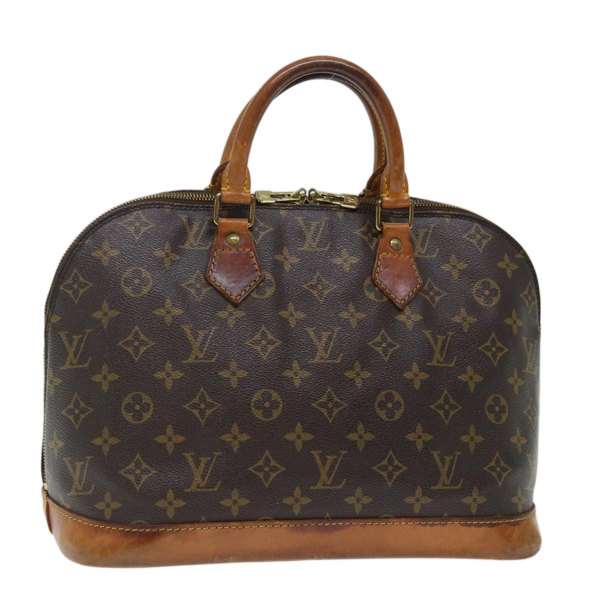 LOUIS VUITTON Monogram Alma Hand Bag M51130 LV 69599