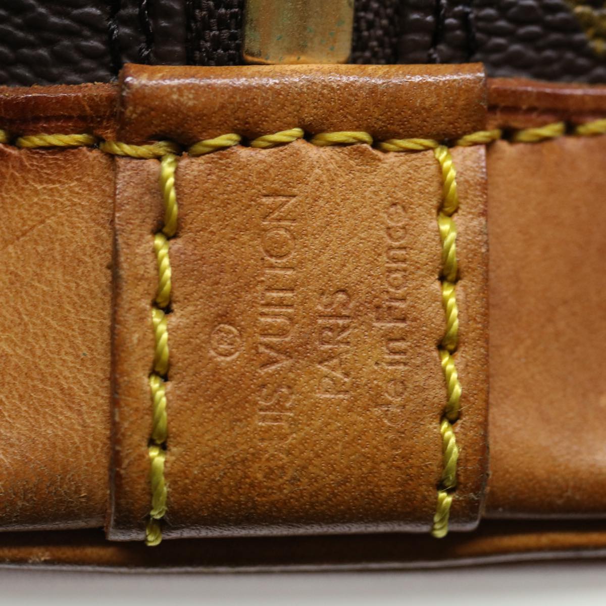 LOUIS VUITTON Monogram Alma Hand Bag M51130 LV 69599