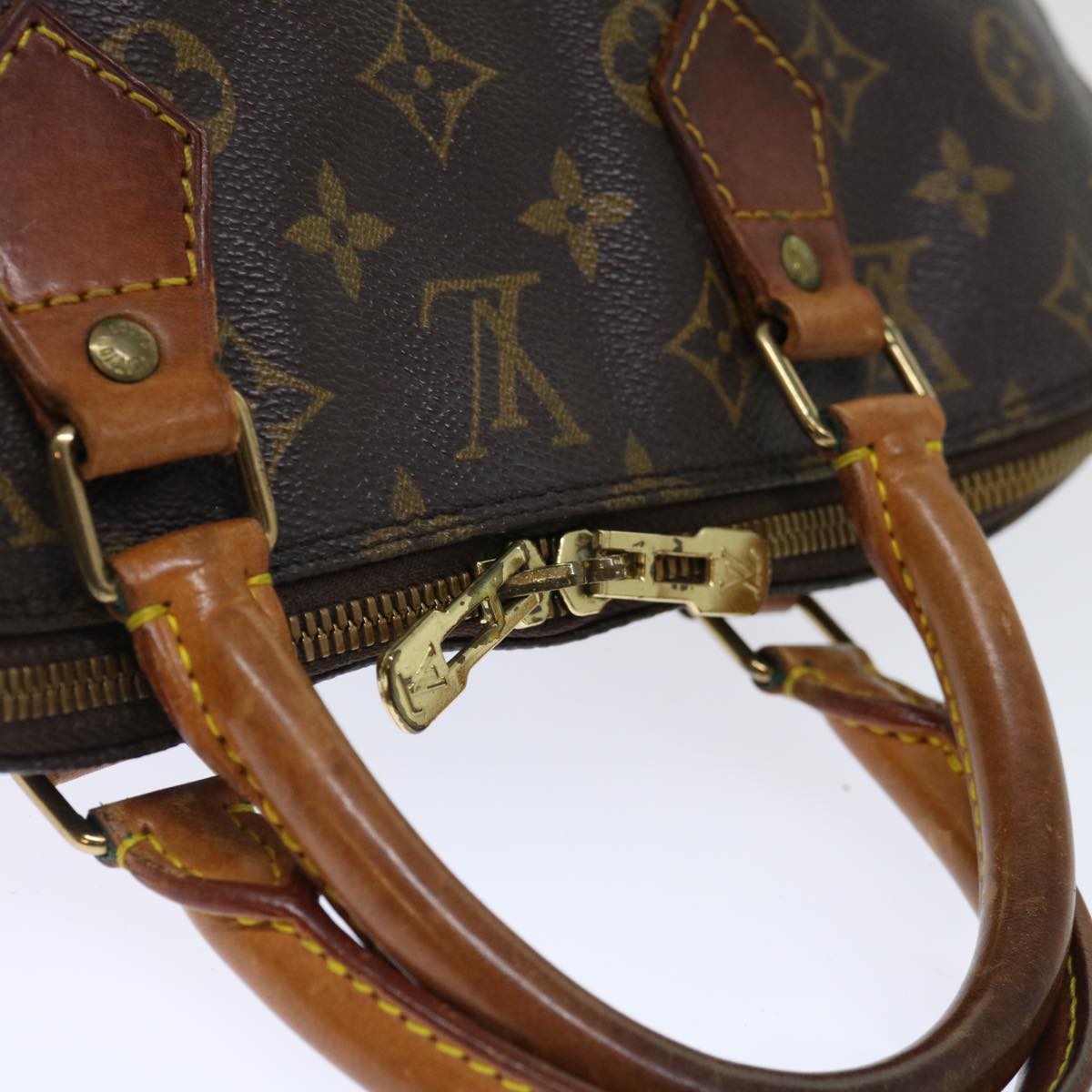 LOUIS VUITTON Monogram Alma Hand Bag M51130 LV 69599